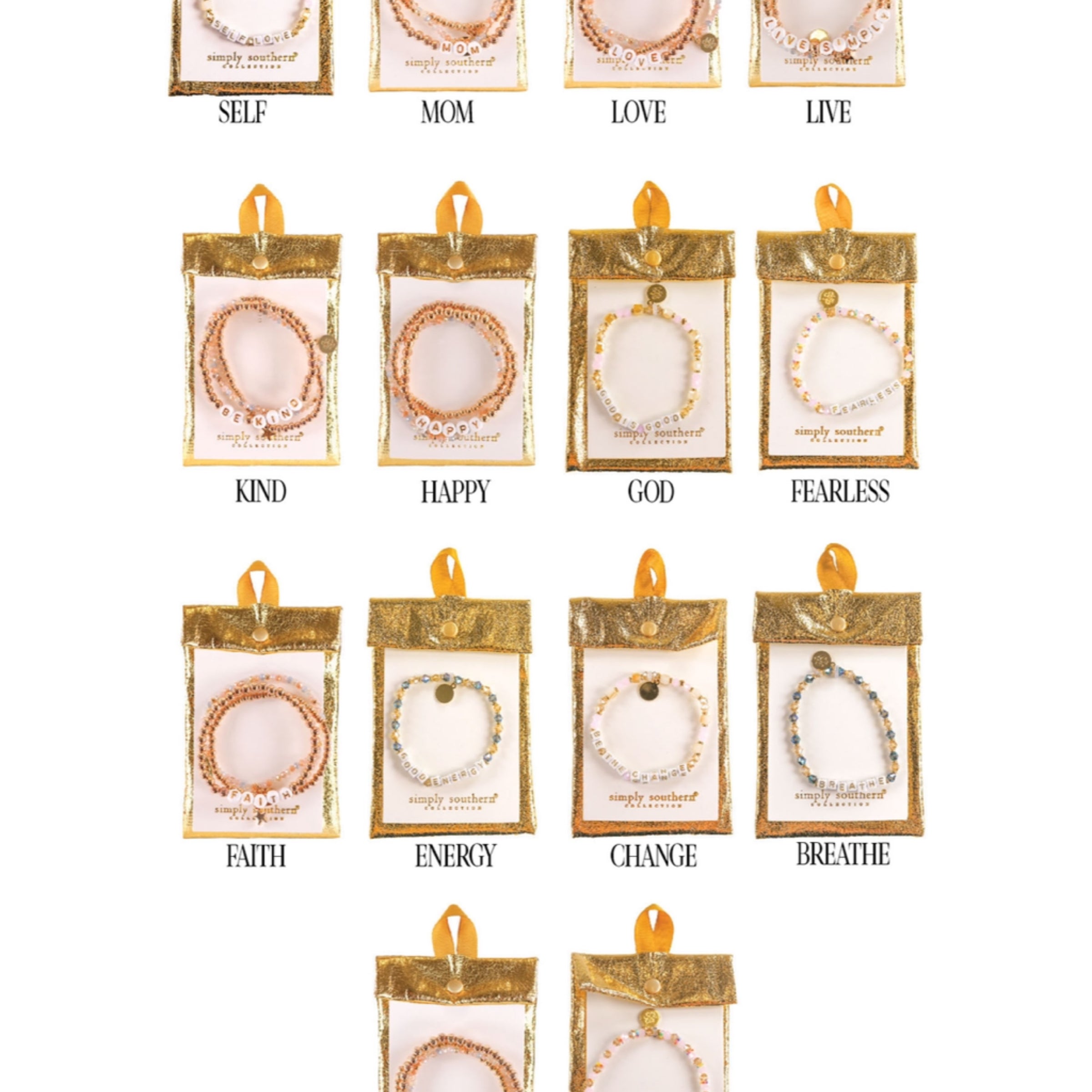 Simply Southern Pink and Gold Hair Accessories Set Simply Southern Coiled Hair Ties Set - Nostalgic Charm for  main image 3